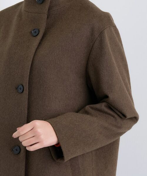 INDIVI / インディヴィ その他アウター | 【日本製／ミドル丈】スタンドカラーミドルコート | 詳細26
