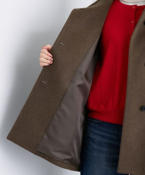 INDIVI / インディヴィ その他アウター | 【日本製／ミドル丈】スタンドカラーミドルコート | 詳細28