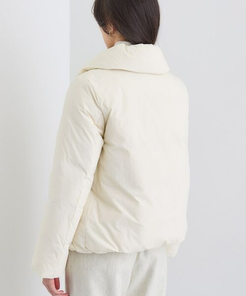 INDIVI / インディヴィ ダウンジャケット・ベスト | 【撥水／洗える／デザイン衿】ステッチレス ショートダウンコート | 詳細15