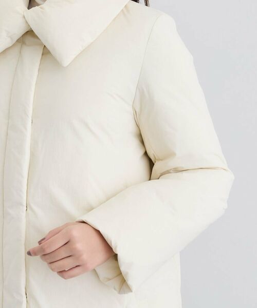 INDIVI / インディヴィ ダウンジャケット・ベスト | 【撥水／洗える／デザイン衿】ステッチレス ショートダウンコート | 詳細20