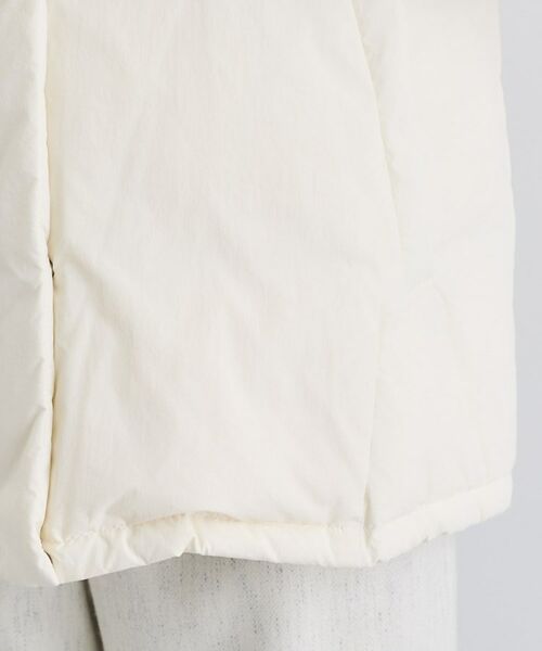 INDIVI / インディヴィ ダウンジャケット・ベスト | 【撥水／洗える／デザイン衿】ステッチレス ショートダウンコート | 詳細23