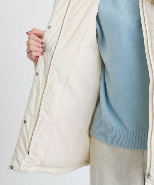 INDIVI / インディヴィ ダウンジャケット・ベスト | 【撥水／洗える／デザイン衿】ステッチレス ショートダウンコート | 詳細25