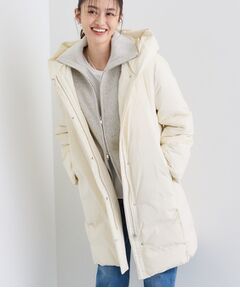 INDIVI / インディヴィ ダウンジャケット・ベスト | 【撥水／洗える】ステッチレス ロングダウンコート