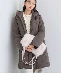 INDIVI / インディヴィ ダウンジャケット・ベスト | 【撥水／洗える】ステッチレス ロングダウンコート