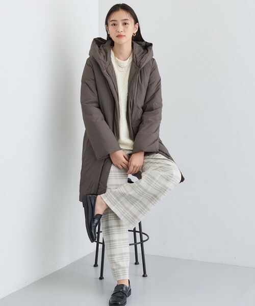 INDIVI / インディヴィ ダウンジャケット・ベスト | 【撥水/洗える】ステッチレス ロングダウンコート | 詳細11