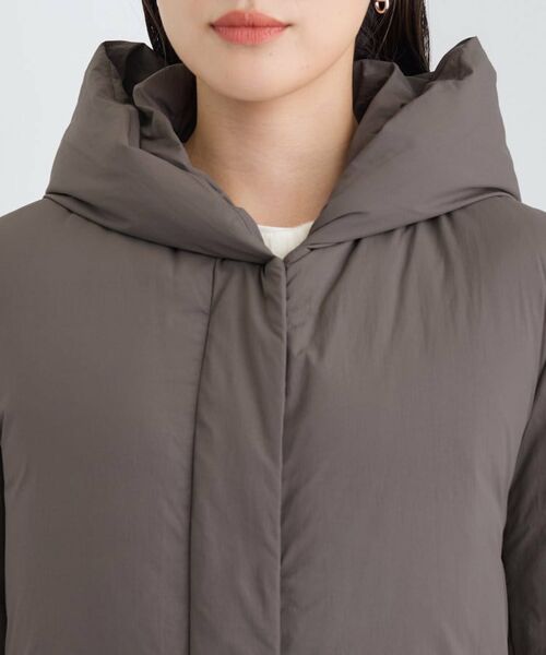 INDIVI / インディヴィ ダウンジャケット・ベスト | 【撥水/洗える】ステッチレス ロングダウンコート | 詳細17