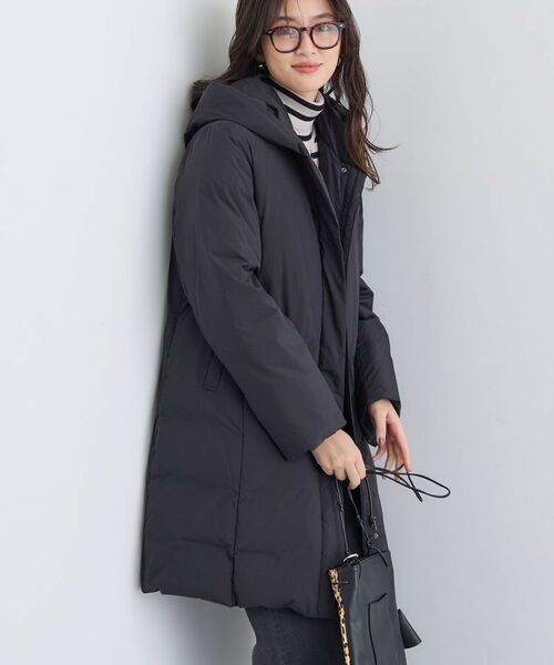 INDIVI / インディヴィ ダウンジャケット・ベスト | 【撥水/洗える】ステッチレス ロングダウンコート | 詳細6