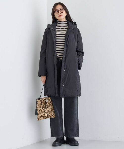 INDIVI / インディヴィ ダウンジャケット・ベスト | 【撥水/洗える】ステッチレス ロングダウンコート | 詳細8