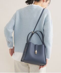 INDIVI / インディヴィ ハンドバッグ | 【合皮／ミドルサイズ】春カラーフォルムバッグ