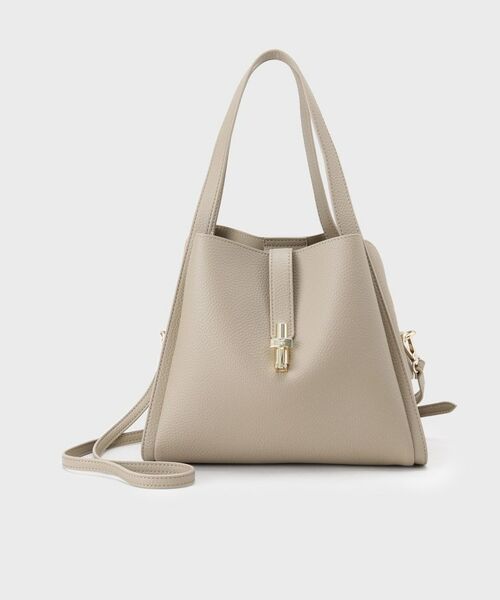 INDIVI / インディヴィ ハンドバッグ | 【合皮/ミドルサイズ】春カラーフォルムバッグ | 詳細10