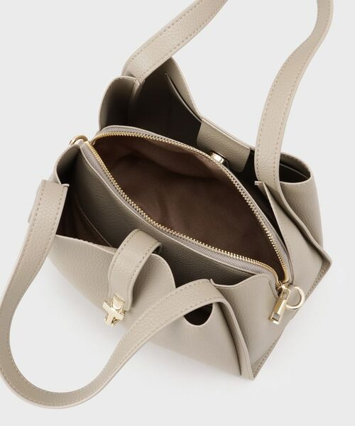 INDIVI / インディヴィ ハンドバッグ | 【合皮/ミドルサイズ】春カラーフォルムバッグ | 詳細18