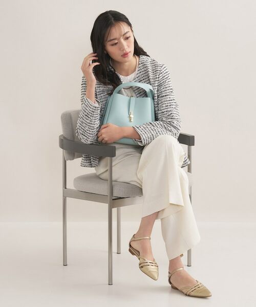 INDIVI / インディヴィ ハンドバッグ | 【合皮/ミドルサイズ】春カラーフォルムバッグ | 詳細4