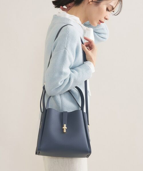 INDIVI / インディヴィ ハンドバッグ | 【合皮/ミドルサイズ】春カラーフォルムバッグ | 詳細7