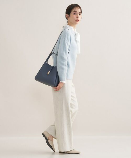 INDIVI / インディヴィ ハンドバッグ | 【合皮/ミドルサイズ】春カラーフォルムバッグ | 詳細8