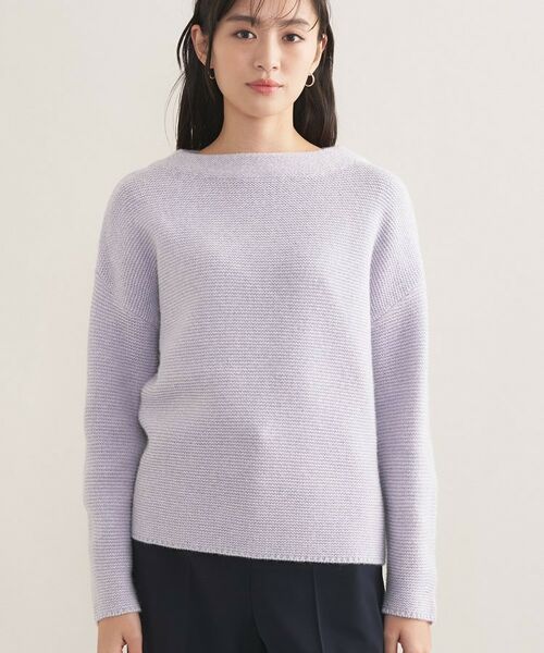 INDIVI / インディヴィ ニット・セーター | 【洗える/大人ラメ】カラーMIXボトルネックニット | 詳細14