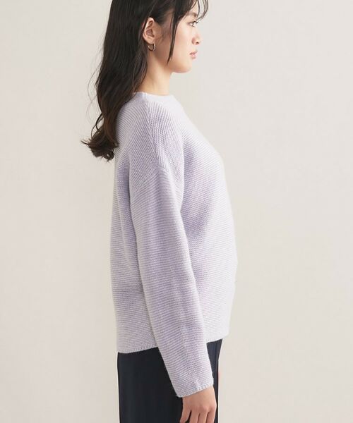 INDIVI / インディヴィ ニット・セーター | 【洗える/大人ラメ】カラーMIXボトルネックニット | 詳細15