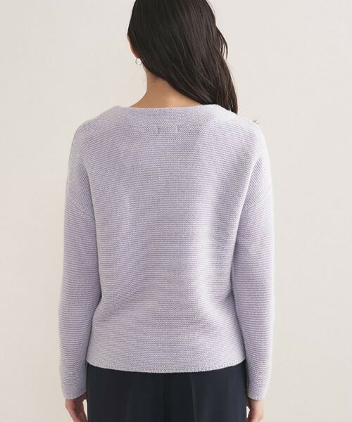 INDIVI / インディヴィ ニット・セーター | 【洗える/大人ラメ】カラーMIXボトルネックニット | 詳細16