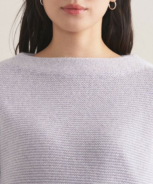 INDIVI / インディヴィ ニット・セーター | 【洗える/大人ラメ】カラーMIXボトルネックニット | 詳細17