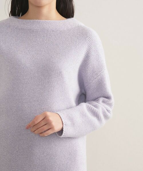 INDIVI / インディヴィ ニット・セーター | 【洗える／大人ラメ】カラーMIXボトルネックニット | 詳細20