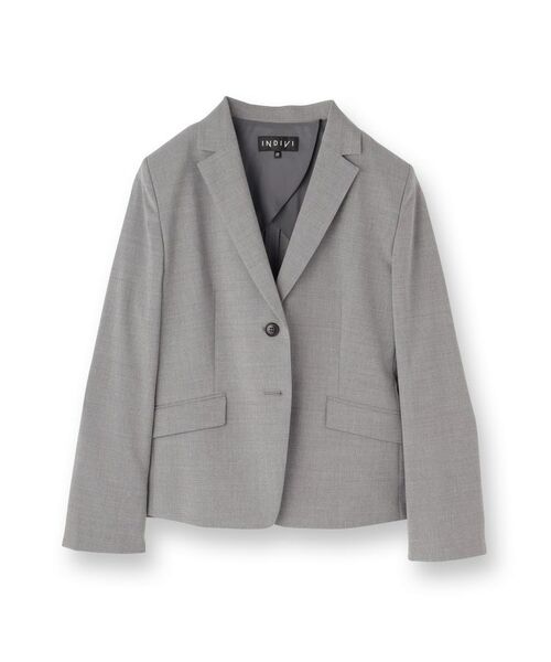 INDIVI / インディヴィ テーラードジャケット | 【ウール混／スーツ】テーラードカラージャケット | 詳細1