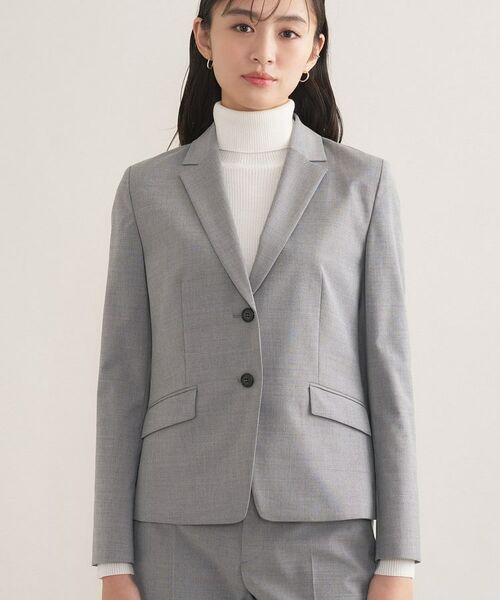 INDIVI / インディヴィ テーラードジャケット | 【ウール混／スーツ】テーラードカラージャケット | 詳細10