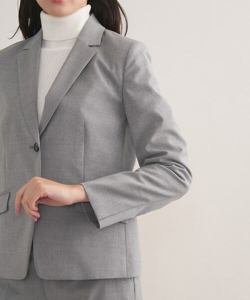 INDIVI / インディヴィ テーラードジャケット | 【ウール混／スーツ】テーラードカラージャケット | 詳細14