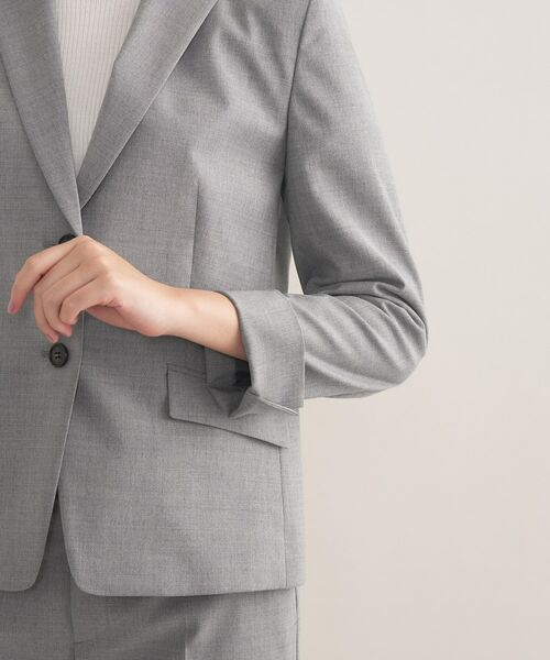 INDIVI / インディヴィ テーラードジャケット | 【ウール混／スーツ】テーラードカラージャケット | 詳細15