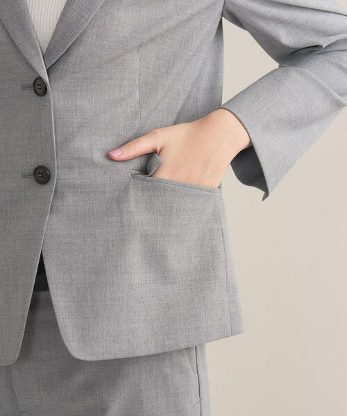 INDIVI / インディヴィ テーラードジャケット | 【ウール混／スーツ】テーラードカラージャケット | 詳細16