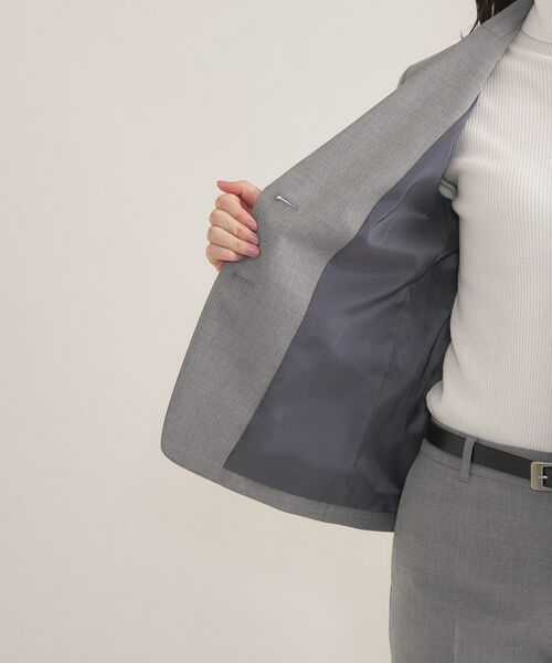 INDIVI / インディヴィ テーラードジャケット | 【ウール混／スーツ】テーラードカラージャケット | 詳細18