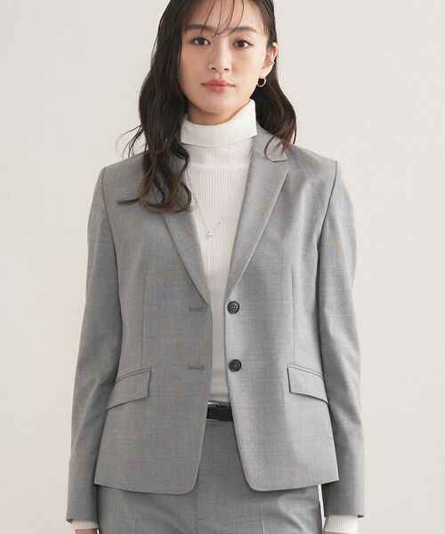 INDIVI / インディヴィ テーラードジャケット | 【ウール混／スーツ】テーラードカラージャケット | 詳細6