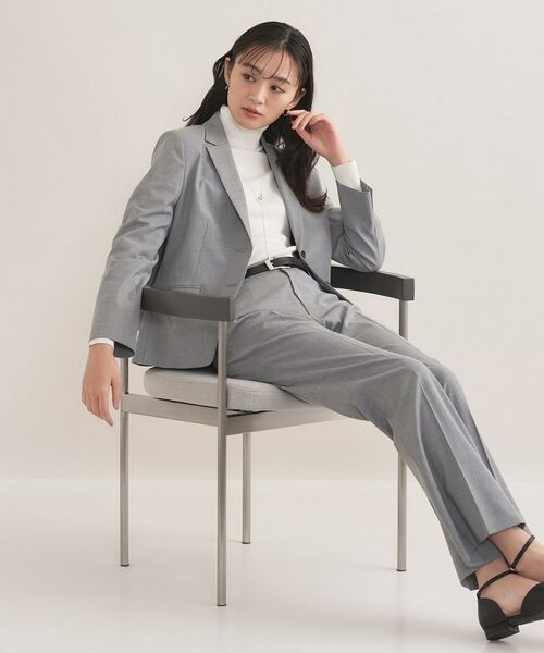 INDIVI / インディヴィ テーラードジャケット | 【ウール混／スーツ】テーラードカラージャケット | 詳細8