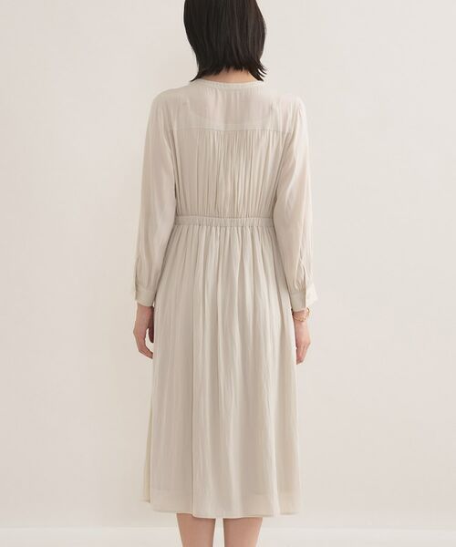 INDIVI / インディヴィ ロング・マキシ丈ワンピース | 【洗える/セレモニー】ギャザーフレアワンピース | 詳細18
