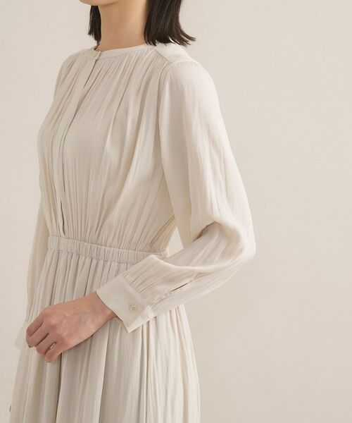 INDIVI / インディヴィ ロング・マキシ丈ワンピース | 【洗える/セレモニー】ギャザーフレアワンピース | 詳細20