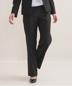 INDIVI / インディヴィ パンツ | 【ウール混／スーツ】ストレートパンツ