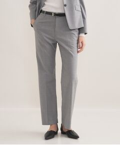 INDIVI / インディヴィ パンツ | 【ウール混／スーツ】ストレートパンツ