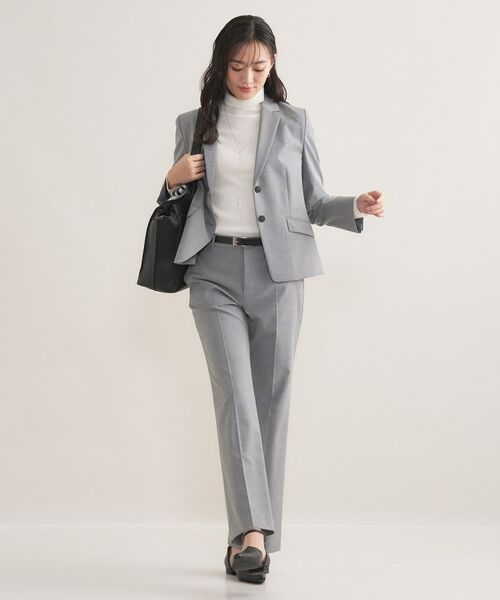 INDIVI / インディヴィ パンツ | 【ウール混/スーツ】ストレートパンツ | 詳細7