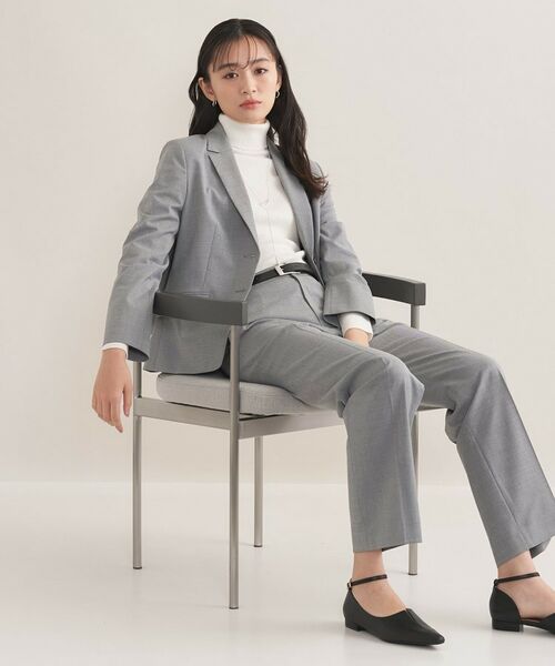 INDIVI / インディヴィ パンツ | 【ウール混/スーツ】ストレートパンツ | 詳細8