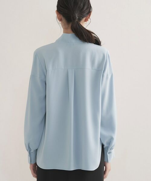 INDIVI / インディヴィ シャツ・ブラウス | 【セレモニー／洗える】ジョーゼットボウタイブラウス | 詳細15