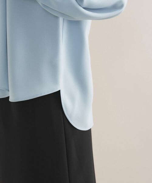 INDIVI / インディヴィ シャツ・ブラウス | 【セレモニー／洗える】ジョーゼットボウタイブラウス | 詳細18