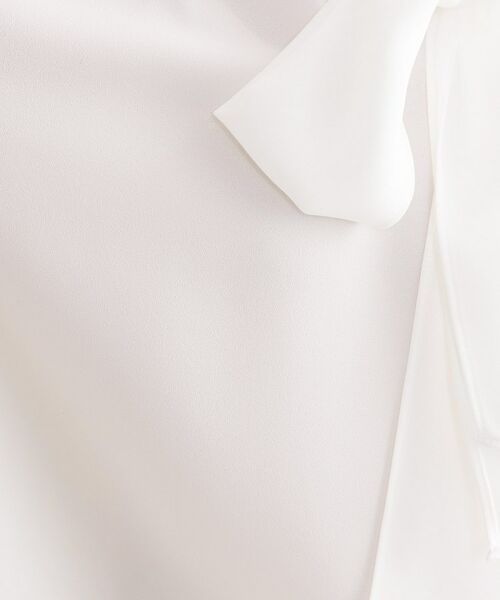 INDIVI / インディヴィ シャツ・ブラウス | 【セレモニー／洗える】ジョーゼットボウタイブラウス | 詳細5