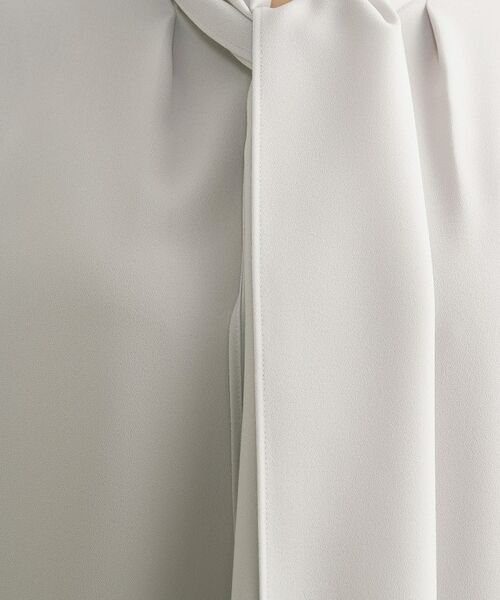 INDIVI / インディヴィ シャツ・ブラウス | 【セレモニー／洗える】ジョーゼットボウタイブラウス | 詳細8
