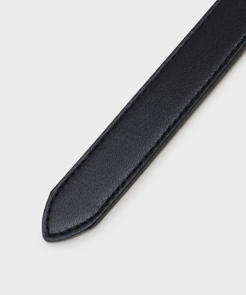 INDIVI / インディヴィ ベルト・サスペンダー | 【きれいめ／18mm幅】細めベーシックベルト | 詳細2