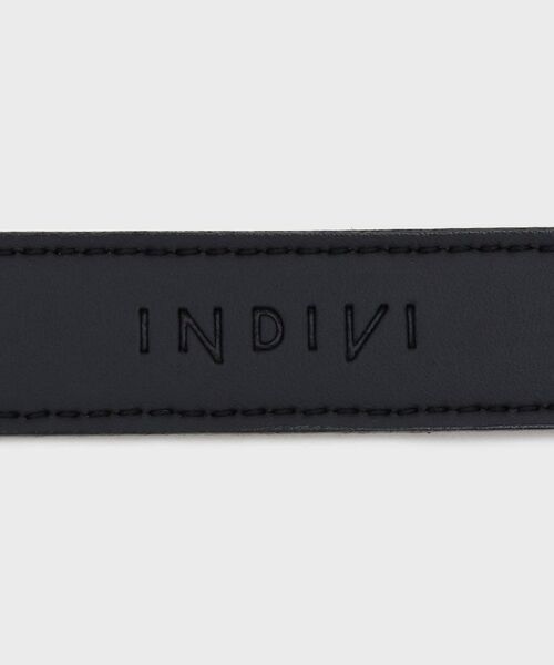 INDIVI / インディヴィ ベルト・サスペンダー | 【きれいめ／18mm幅】細めベーシックベルト | 詳細3
