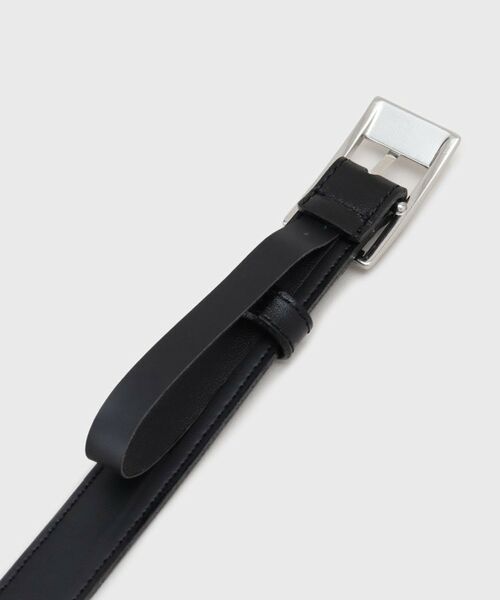 INDIVI / インディヴィ ベルト・サスペンダー | 【きれいめ／18mm幅】細めベーシックベルト | 詳細4