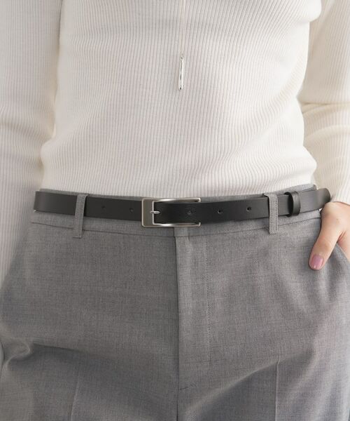 INDIVI / インディヴィ ベルト・サスペンダー | 【きれいめ／20mm幅】ベーシックベルト | 詳細5