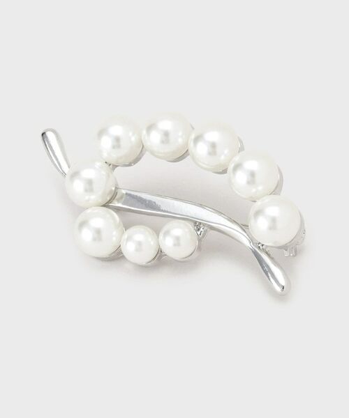 INDIVI / インディヴィ ブローチ・コサージュ | 【セレモニー／上品】パール調モチーフブローチ | 詳細1