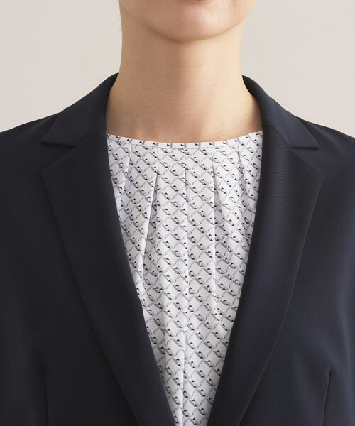 INDIVI / インディヴィ テーラードジャケット | 【通勤スーツ／洗える】ストレッチテーラードカラージャケット | 詳細13