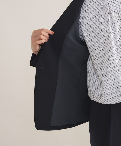 INDIVI / インディヴィ テーラードジャケット | 【通勤スーツ／洗える】ストレッチテーラードカラージャケット | 詳細18