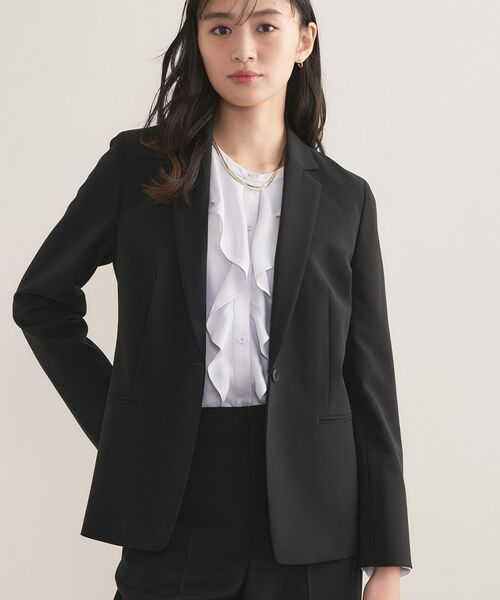 INDIVI / インディヴィ テーラードジャケット | 【通勤スーツ／洗える】ストレッチテーラードカラージャケット | 詳細19
