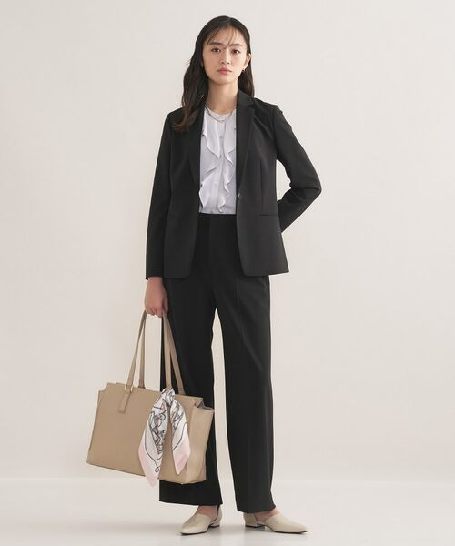 INDIVI / インディヴィ テーラードジャケット | 【通勤スーツ／洗える】ストレッチテーラードカラージャケット | 詳細4